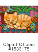 Cat Clipart #1533175 by Maria Bell