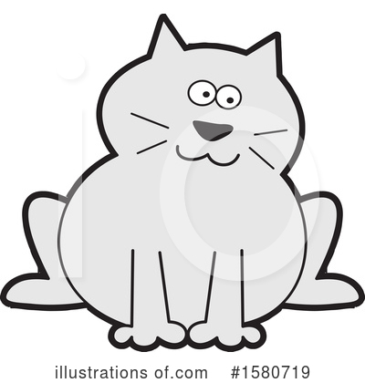 Royalty-Free (RF) Cat Clipart Illustration by Johnny Sajem - Stock Sample #1580719