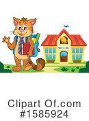 Cat Clipart #1585924 by visekart