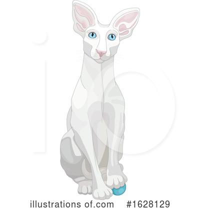 Royalty-Free (RF) Cat Clipart Illustration by Pushkin - Stock Sample #1628129