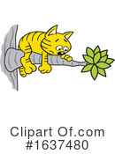 Cat Clipart #1637480 by Johnny Sajem