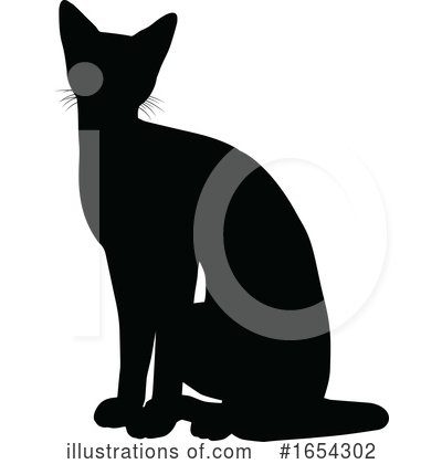 Royalty-Free (RF) Cat Clipart Illustration by AtStockIllustration - Stock Sample #1654302