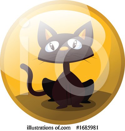 Royalty-Free (RF) Cat Clipart Illustration by Morphart Creations - Stock Sample #1685981