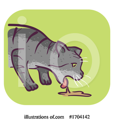 Royalty-Free (RF) Cat Clipart Illustration by BNP Design Studio - Stock Sample #1704142