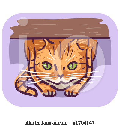 Royalty-Free (RF) Cat Clipart Illustration by BNP Design Studio - Stock Sample #1704147