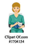 Cat Clipart #1704154 by BNP Design Studio
