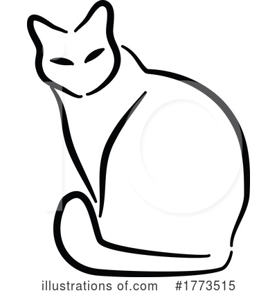 Royalty-Free (RF) Cat Clipart Illustration by Prawny - Stock Sample #1773515