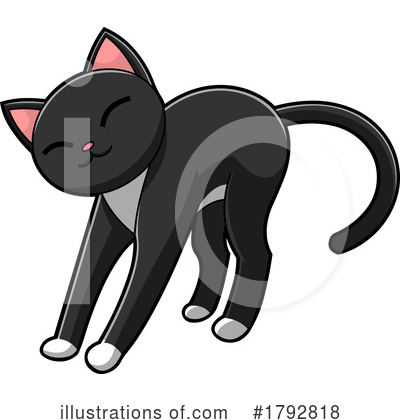 Cats Clipart #1792818 by Hit Toon