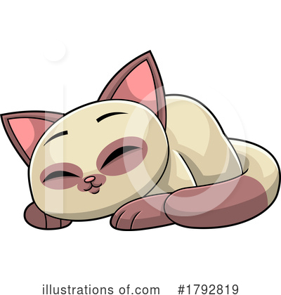Cats Clipart #1792819 by Hit Toon