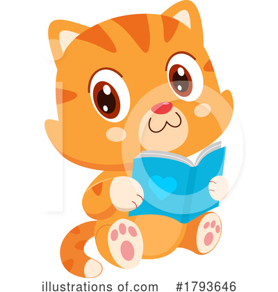 Royalty-Free (RF) Cat Clipart Illustration by Hit Toon - Stock Sample #1793646