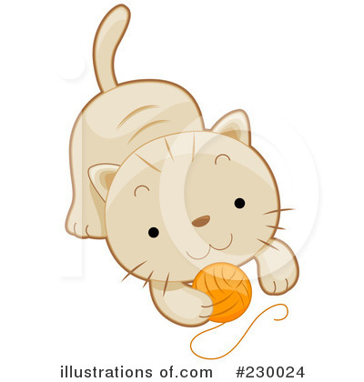 Royalty-Free (RF) Cat Clipart Illustration by BNP Design Studio - Stock Sample #230024