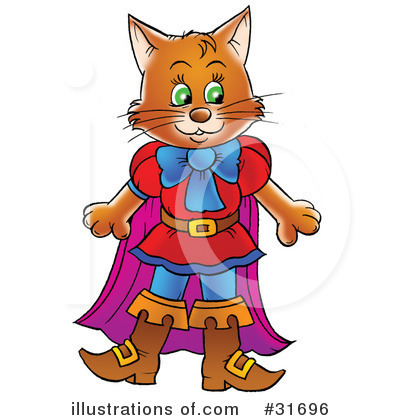 Puss In Boots Clipart #31696 by Alex Bannykh