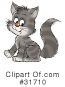 Cat Clipart #31710 by Alex Bannykh