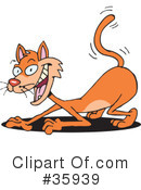Cat Clipart #35939 by Dennis Holmes Designs
