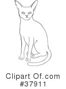 Cat Clipart #37911 by David Rey