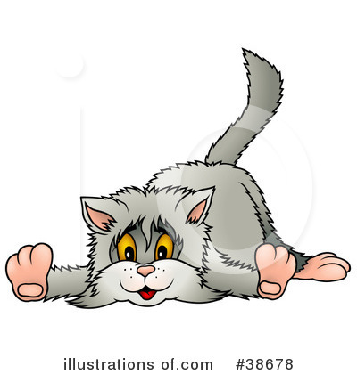 Royalty-Free (RF) Cat Clipart Illustration by dero - Stock Sample #38678