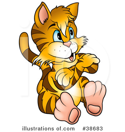 Royalty-Free (RF) Cat Clipart Illustration by dero - Stock Sample #38683
