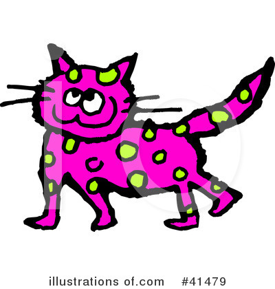 Royalty-Free (RF) Cat Clipart Illustration by Prawny - Stock Sample #41479