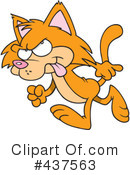Cat Clipart #437563 by toonaday
