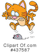 Cat Clipart #437587 by toonaday