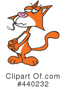 Cat Clipart #440232 by toonaday