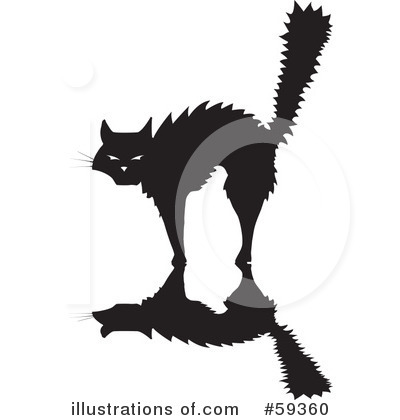Royalty-Free (RF) Cat Clipart Illustration by xunantunich - Stock Sample #59360