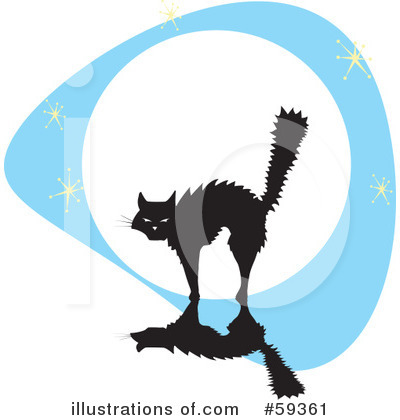 Royalty-Free (RF) Cat Clipart Illustration by xunantunich - Stock Sample #59361
