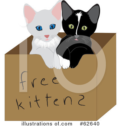 Royalty-Free (RF) Cat Clipart Illustration by Pams Clipart - Stock Sample #62640