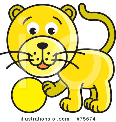 Royalty-Free (RF) Cat Clipart Illustration by Lal Perera - Stock Sample #75674