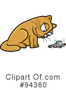 Cat Clipart #94360 by Cory Thoman