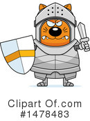 Cat Knight Clipart #1478483 by Cory Thoman