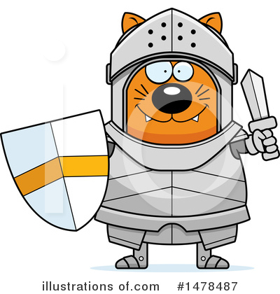 Cat Knight Clipart #1478487 by Cory Thoman