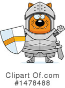 Cat Knight Clipart #1478488 by Cory Thoman