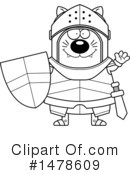 Cat Knight Clipart #1478609 by Cory Thoman