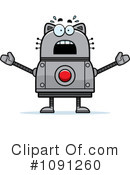 Cat Robot Clipart #1091260 by Cory Thoman