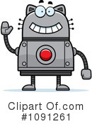 Cat Robot Clipart #1091261 by Cory Thoman