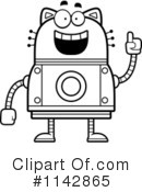 Cat Robot Clipart #1142865 by Cory Thoman
