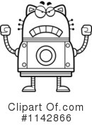 Cat Robot Clipart #1142866 by Cory Thoman
