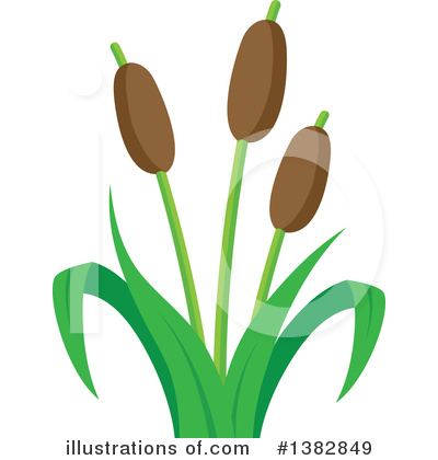 Cat Tails Clipart #1382849 by visekart
