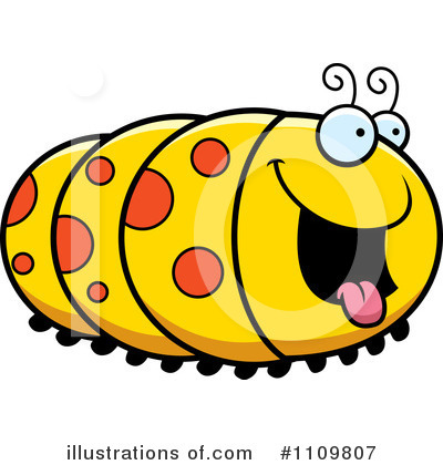 Royalty-Free (RF) Caterpillar Clipart Illustration by Cory Thoman - Stock Sample #1109807