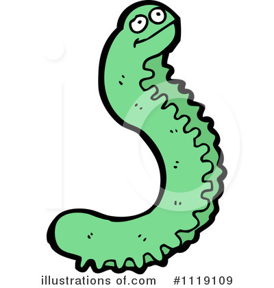 Royalty-Free (RF) Caterpillar Clipart Illustration by lineartestpilot - Stock Sample #1119109