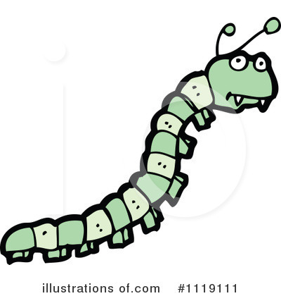Royalty-Free (RF) Caterpillar Clipart Illustration by lineartestpilot - Stock Sample #1119111