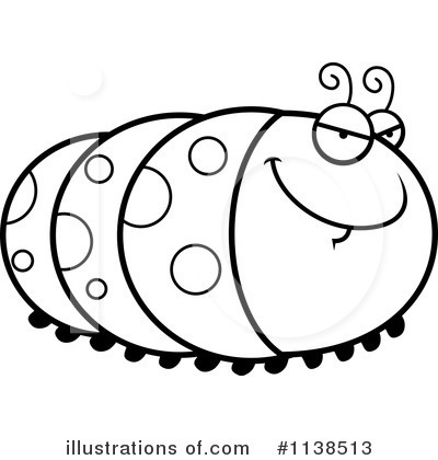 Royalty-Free (RF) Caterpillar Clipart Illustration by Cory Thoman - Stock Sample #1138513