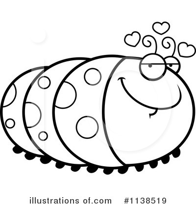 Royalty-Free (RF) Caterpillar Clipart Illustration by Cory Thoman - Stock Sample #1138519