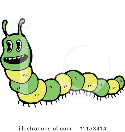 Royalty-Free (RF) Caterpillar Clipart Illustration by lineartestpilot - Stock Sample #1153414