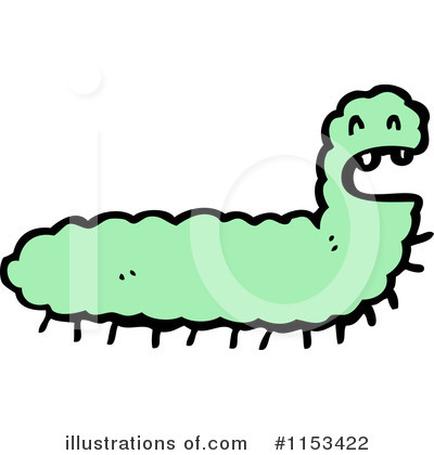 Royalty-Free (RF) Caterpillar Clipart Illustration by lineartestpilot - Stock Sample #1153422