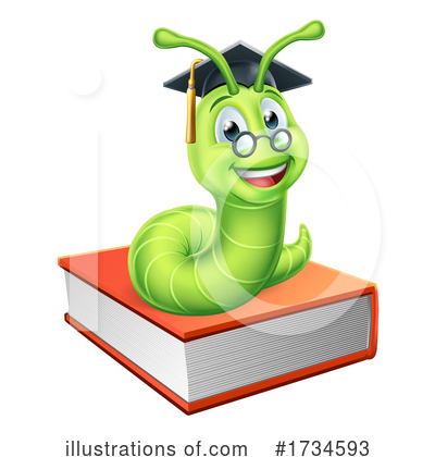 Royalty-Free (RF) Caterpillar Clipart Illustration by AtStockIllustration - Stock Sample #1734593