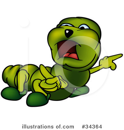 Caterpillar Character Clipart #34364 by dero