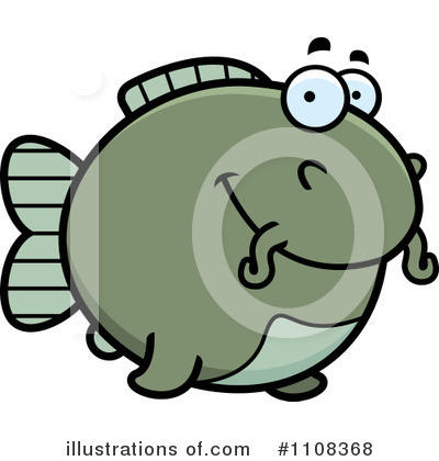 Royalty-Free (RF) Catfish Clipart Illustration by Cory Thoman - Stock Sample #1108368