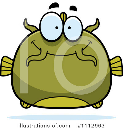 Royalty-Free (RF) Catfish Clipart Illustration by Cory Thoman - Stock Sample #1112963
